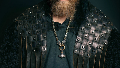 Collier Viking Loup - Sköll et Hati-HERITAGE VIKING