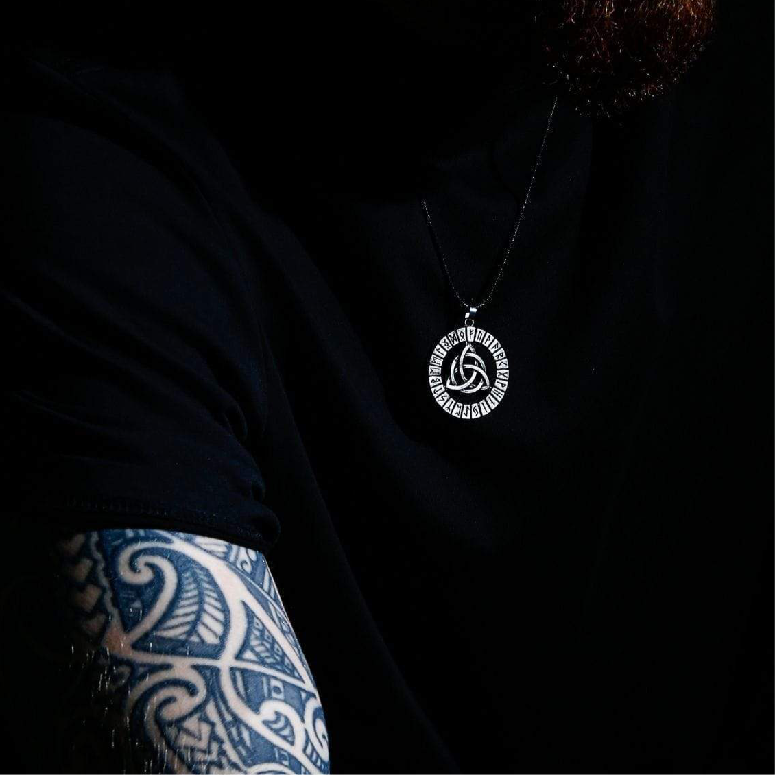 Collier Viking variant du Triskèle Breton-HERITAGE VIKING