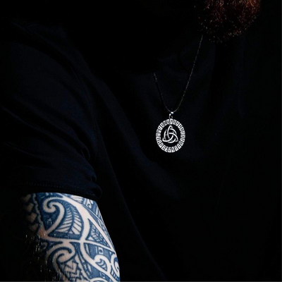 Collier Viking variant du Triskèle Breton-HERITAGE VIKING