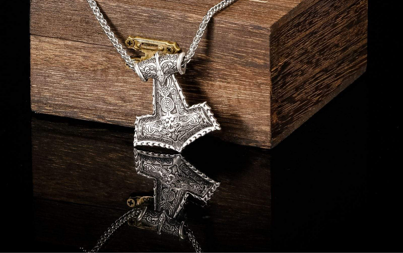 Collier Mjolnir Marteau de Thor-HERITAGE VIKING