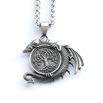 Collier viking le protecteur d'Yggdrasil-HERITAGE VIKING
