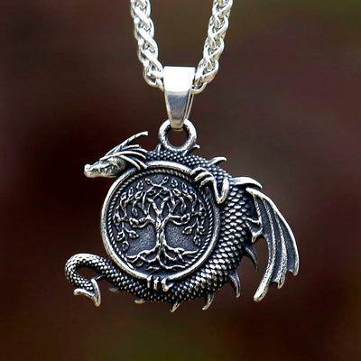 Collier viking le protecteur d'Yggdrasil-HERITAGE VIKING