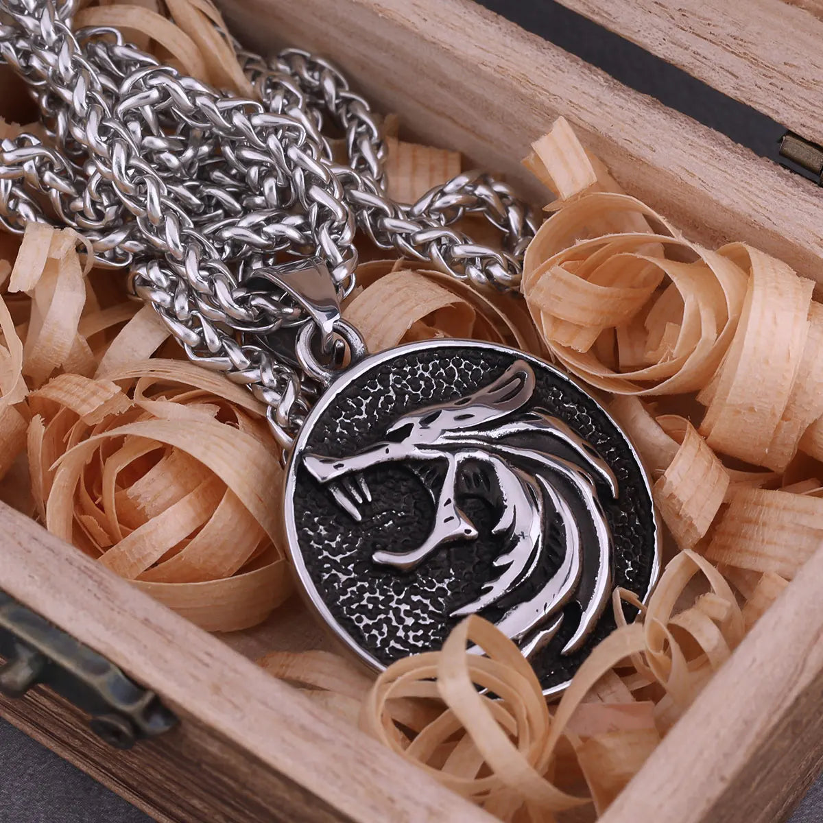 Collier fureur de Fenrir-HERITAGE VIKING