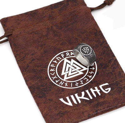 Anneau Valknut | Acier Inoxydable-HERITAGE VIKING