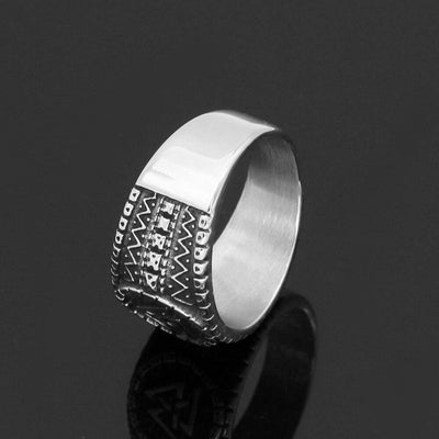 Anneau Valknut | Acier Inoxydable-HERITAGE VIKING