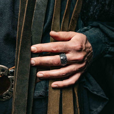 Anneau Valknut | Acier Inoxydable-HERITAGE VIKING
