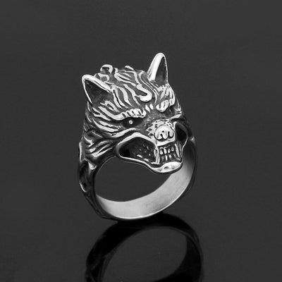 Bague Fenrir | Acier Inoxydable-HERITAGE VIKING