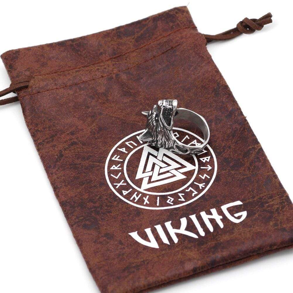Bague Fenrir | Acier Inoxydable-HERITAGE VIKING