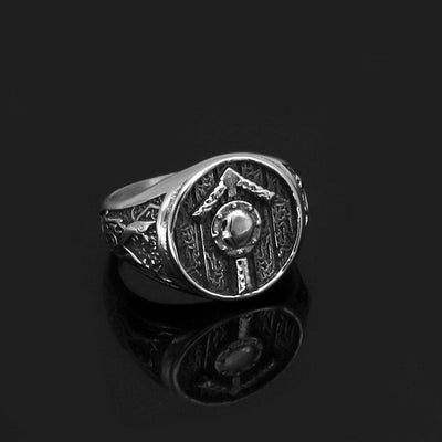 Bague rune nordique | Acier Inoxydable-HERITAGE VIKING
