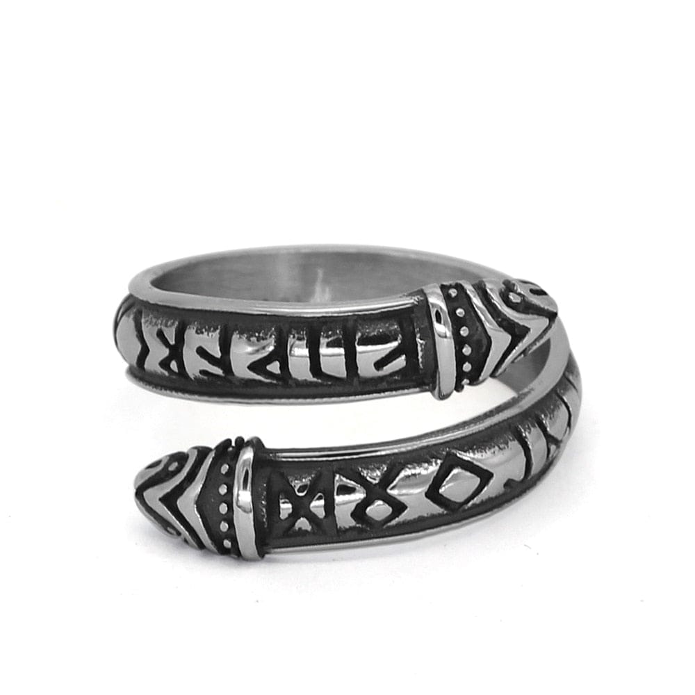 Bague runique ouverte-HERITAGE VIKING