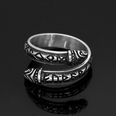 Bague runique ouverte-HERITAGE VIKING