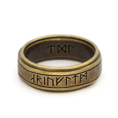 Bague Viking Ancienne - Acier inoxydable-HERITAGE VIKING