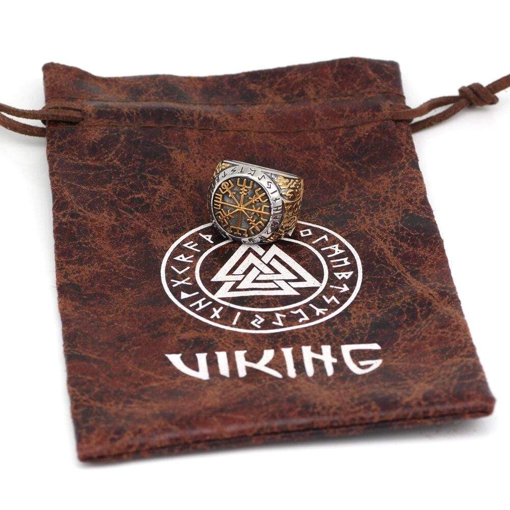 Bague Viking Authentique - Acier Inoxydable-HERITAGE VIKING