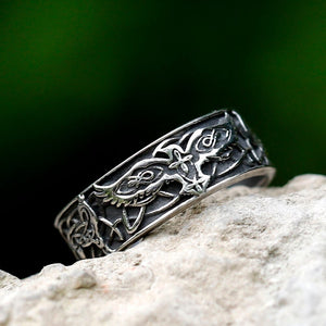 Bague Viking "Bague des Ailes d'Odin"-HERITAGE VIKING