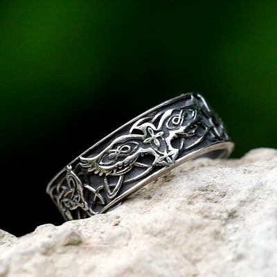 Bague Viking "Bague des Ailes d'Odin"-HERITAGE VIKING