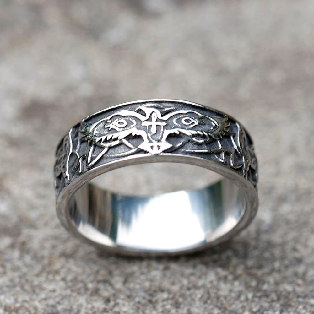 Bague Viking "Bague des Ailes d'Odin"-HERITAGE VIKING
