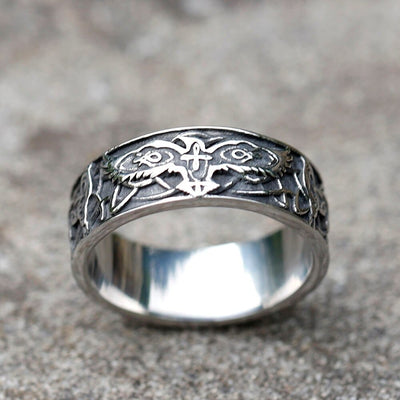 Bague Viking "Bague des Ailes d'Odin"-HERITAGE VIKING