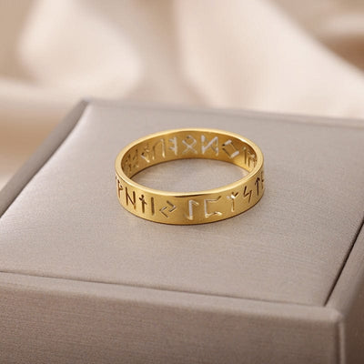 Bague Viking "Bague Runique de Freya"-HERITAGE VIKING