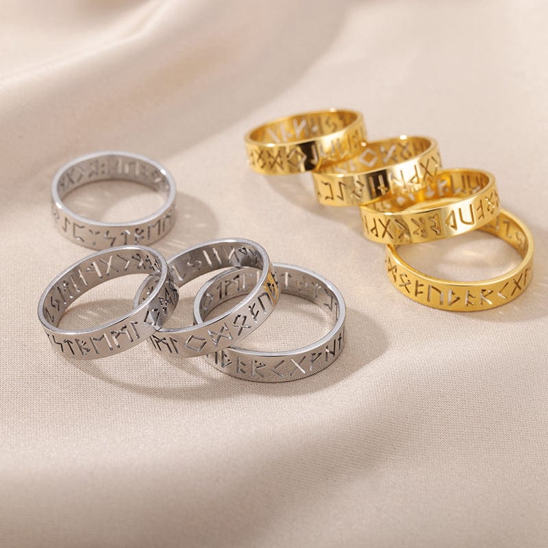 Bague Viking "Bague Runique de Freya"-HERITAGE VIKING
