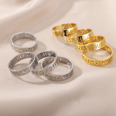 Bague Viking "Bague Runique de Freya"-HERITAGE VIKING