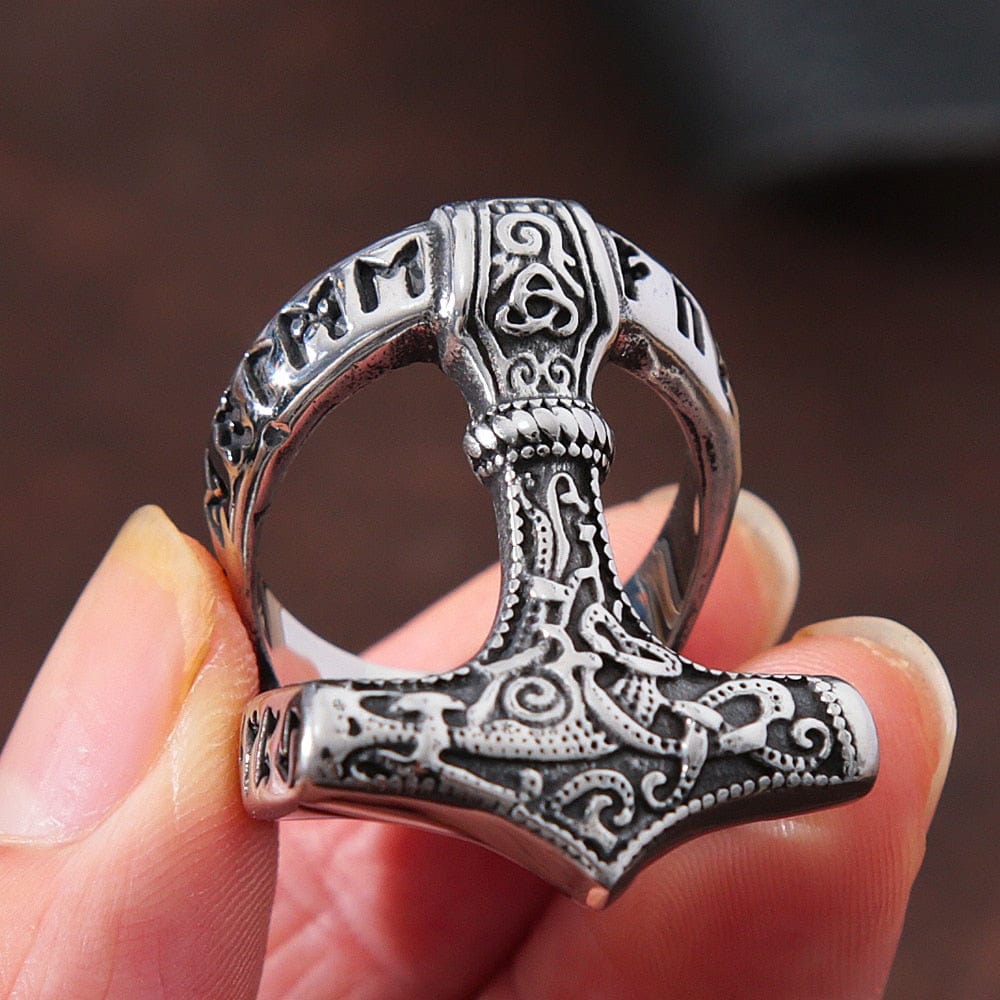 Bague Viking "Cercle de Mjölnir"-HERITAGE VIKING