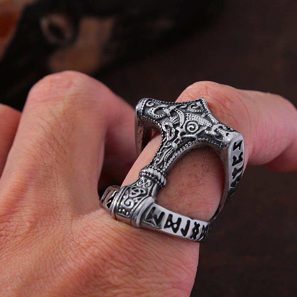 Bague Viking "Cercle de Mjölnir"-HERITAGE VIKING