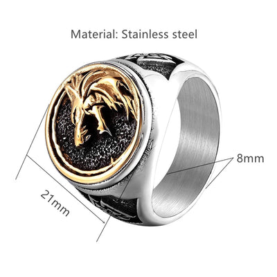 Bague Viking - Le Hurlement-HERITAGE VIKING