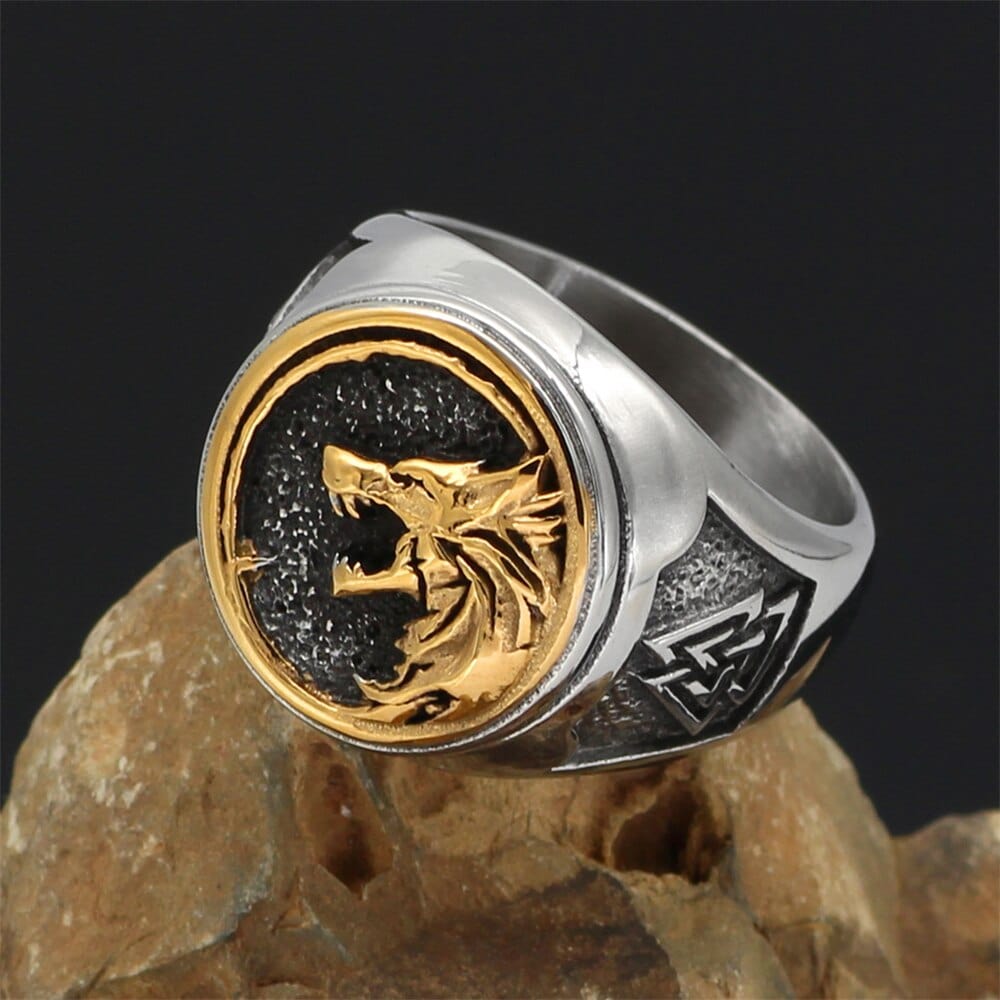 Bague Viking - Le Hurlement-HERITAGE VIKING