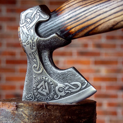 Hache Guerrière Viking - "Foudre d'Odin"-HERITAGE VIKING