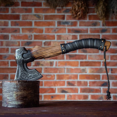 Hache Guerrière Viking - "Foudre d'Odin"-HERITAGE VIKING