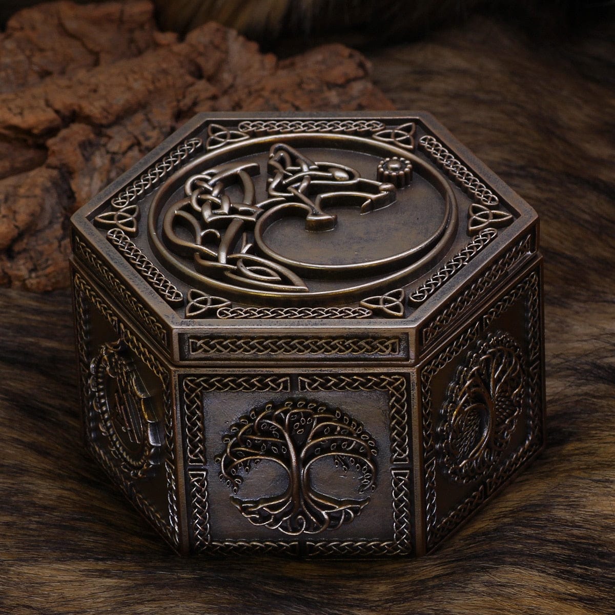 Boite à Bijoux Viking - Fenrir-HERITAGE VIKING