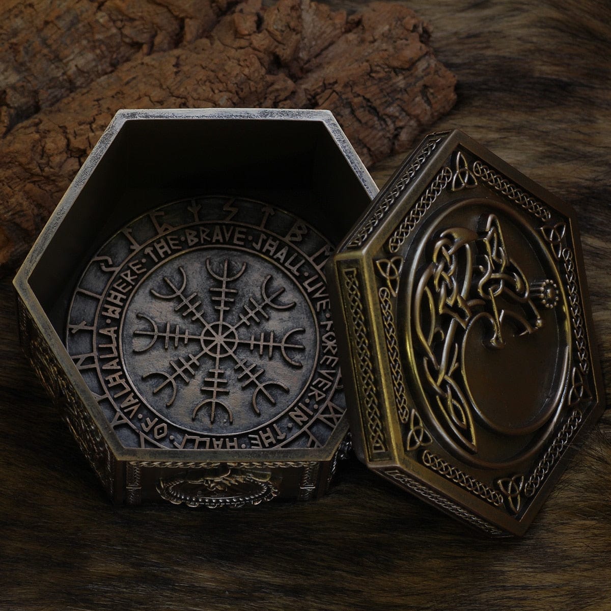 Boite à Bijoux Viking - Fenrir-HERITAGE VIKING