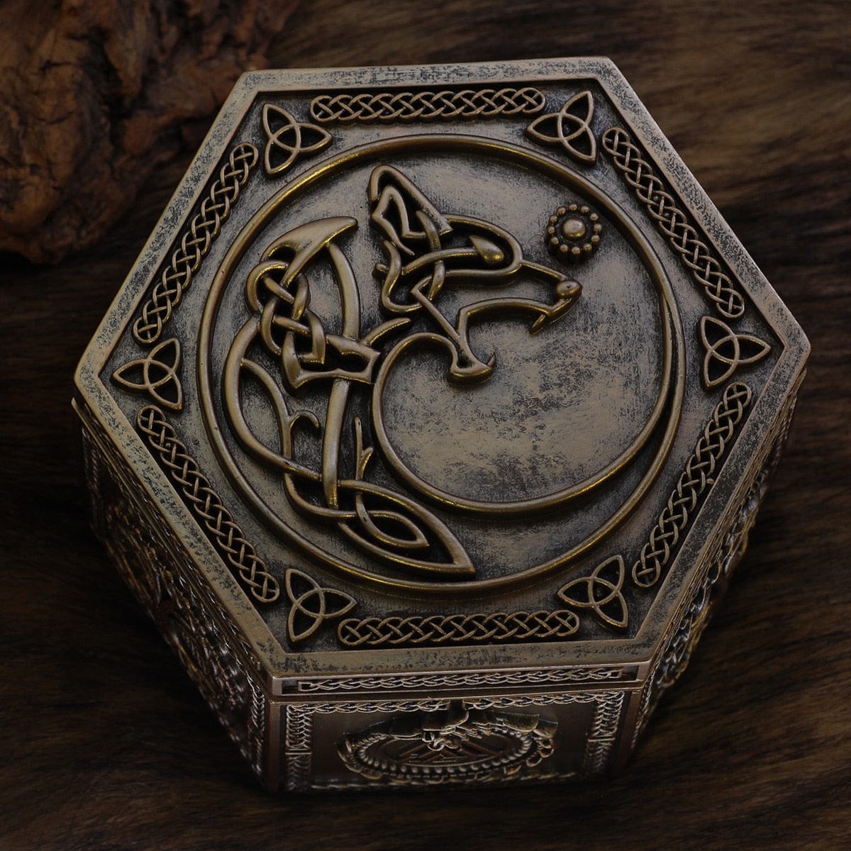 Boite à Bijoux Viking - Fenrir-HERITAGE VIKING