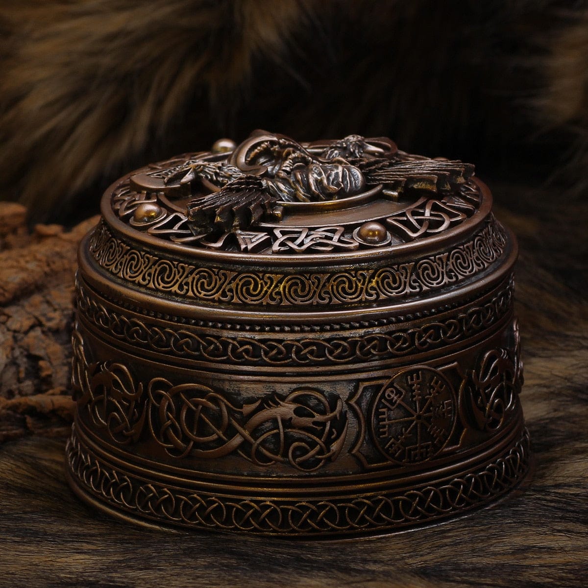 Boite à Bijoux Viking - Odin-HERITAGE VIKING