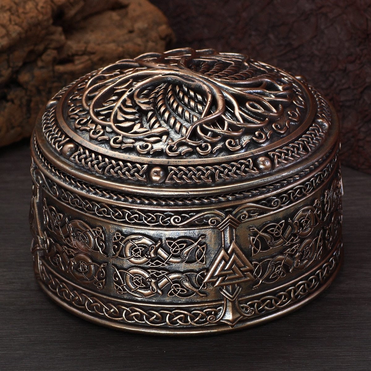 Boite à Bijoux Viking - Yggdrasil-HERITAGE VIKING