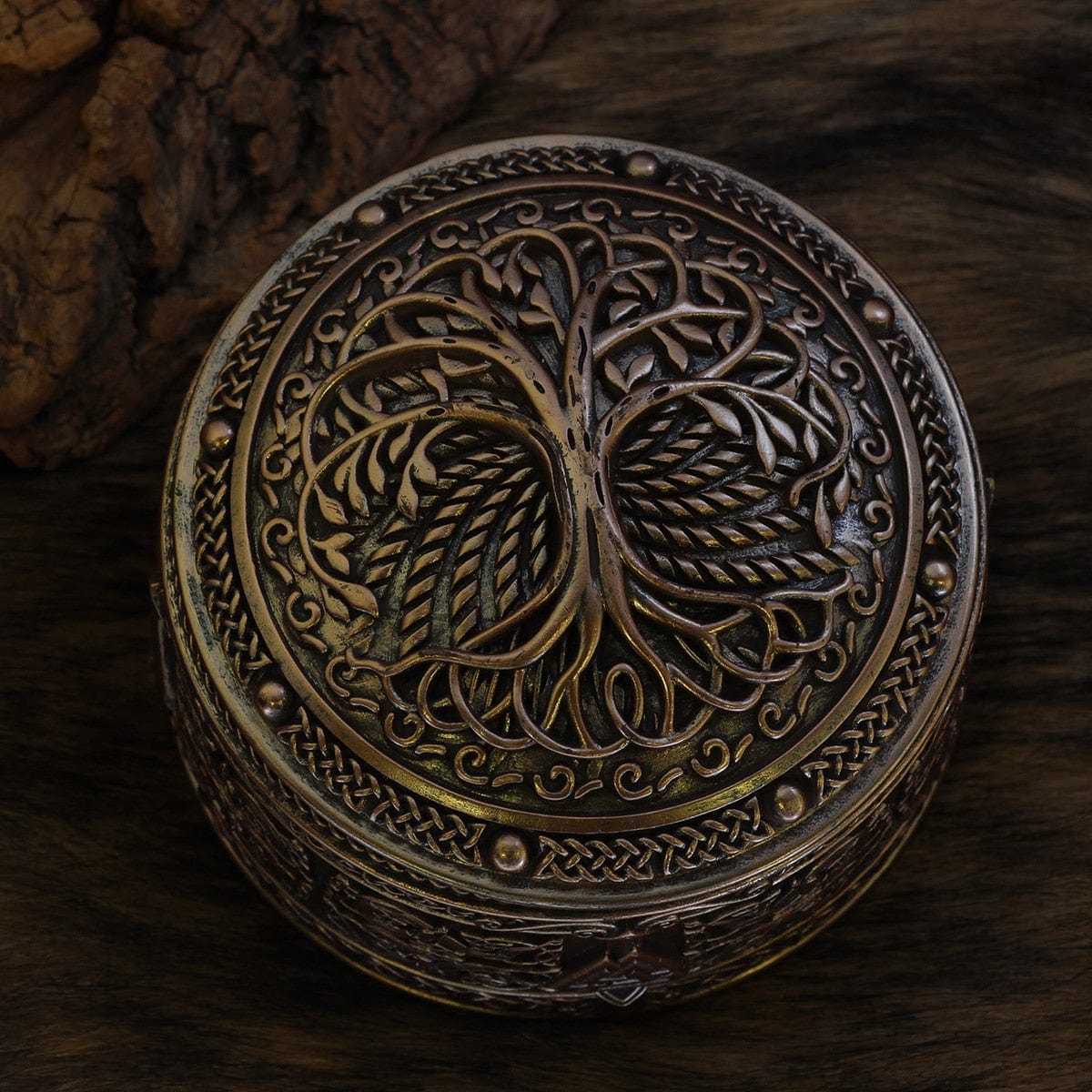 Boite à Bijoux Viking - Yggdrasil-HERITAGE VIKING