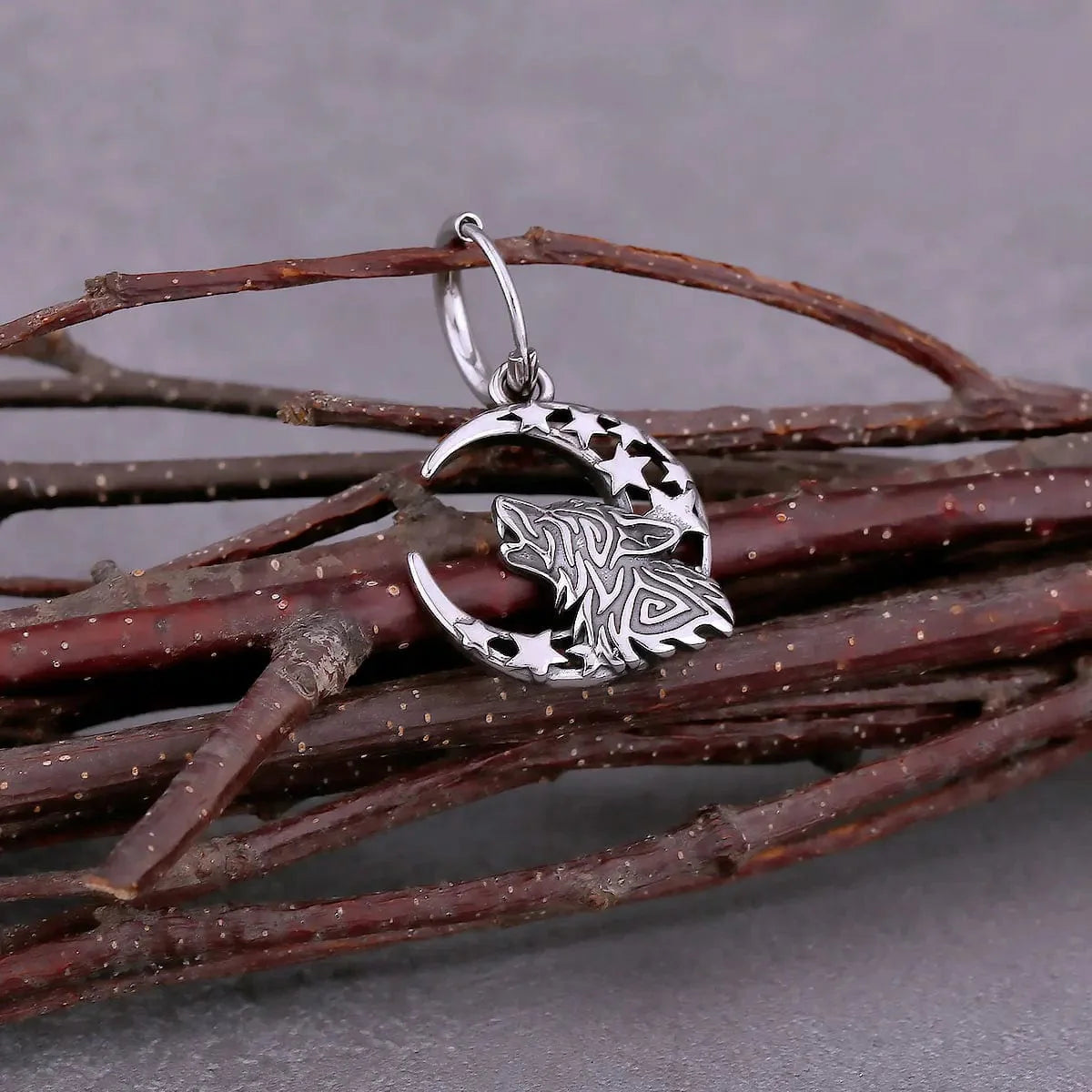 Boucles d'oreilles "Hurlement de Fenrir"-HERITAGE VIKING