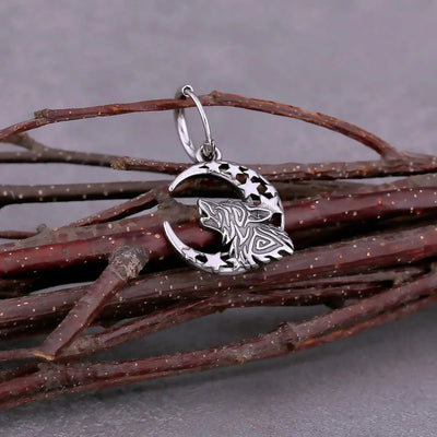 Boucles d'oreilles "Hurlement de Fenrir"-HERITAGE VIKING