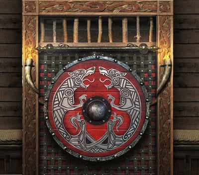 Bouclier Viking - Aurvindr-HERITAGE VIKING