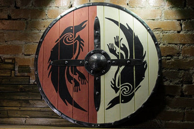 Bouclier Viking - Bouclier du Corbeau-HERITAGE VIKING