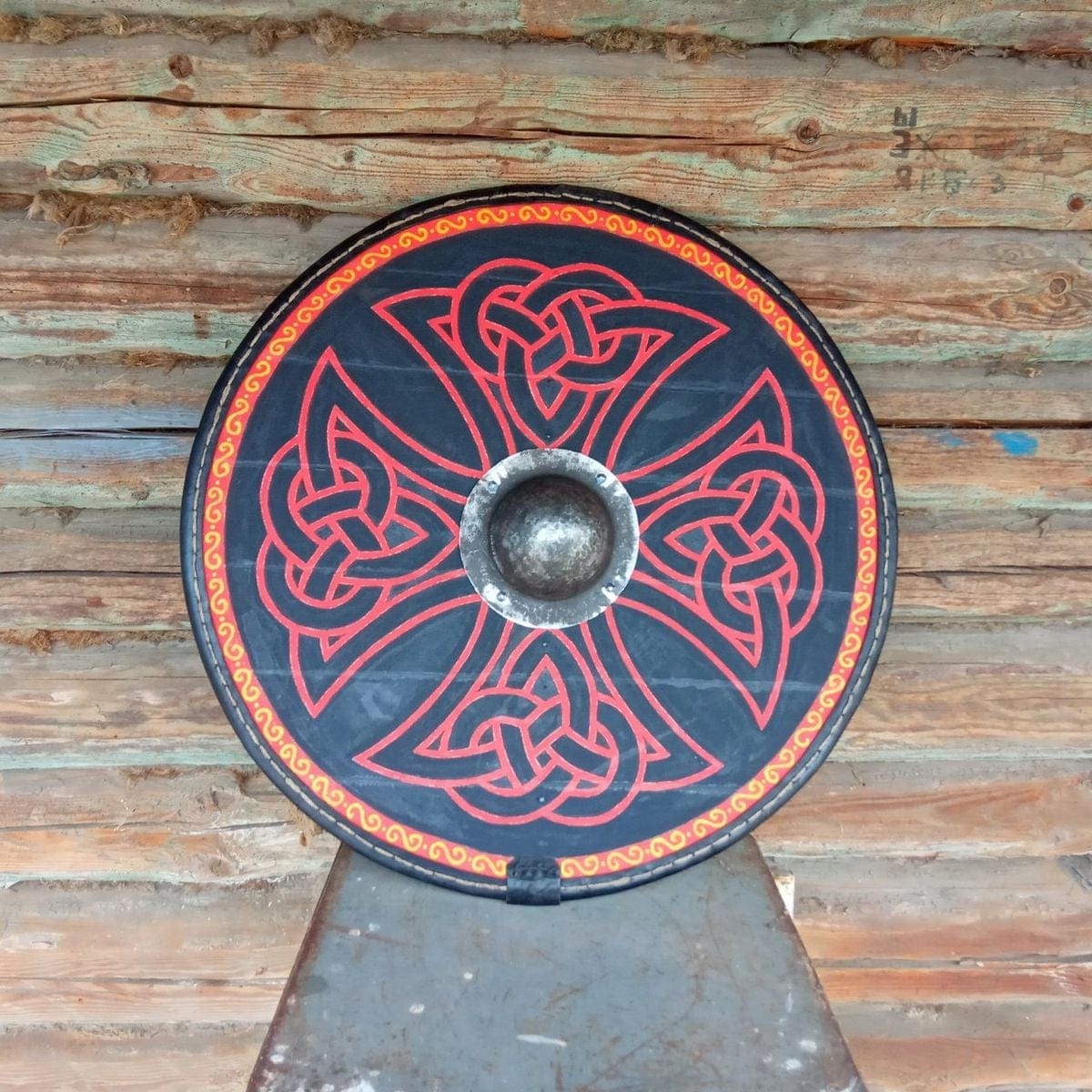 Bouclier Viking croix celtique-HERITAGE VIKING
