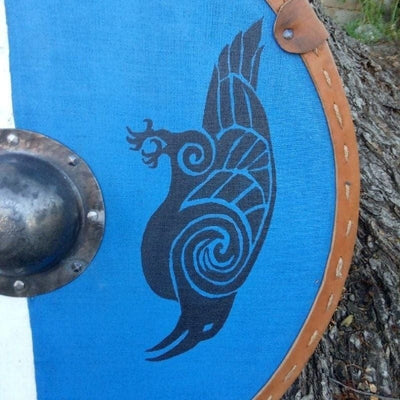 Bouclier Viking Hugin et Munin-HERITAGE VIKING