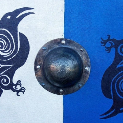Bouclier Viking Hugin et Munin-HERITAGE VIKING