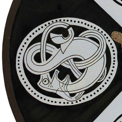 Bouclier Viking - L'Écu de la Forge Céleste-HERITAGE VIKING