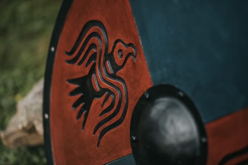 Bouclier Viking - La Garde de Helheim-HERITAGE VIKING