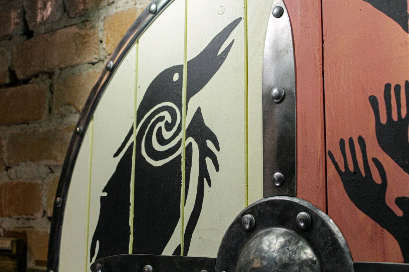 Bouclier Viking - La Muraille de Vanaheim-HERITAGE VIKING