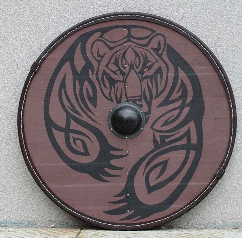 Bouclier Viking - La Sentinelle d'Ymir-HERITAGE VIKING