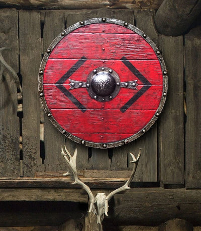 Bouclier Viking - Le Rempart de Midgard-HERITAGE VIKING