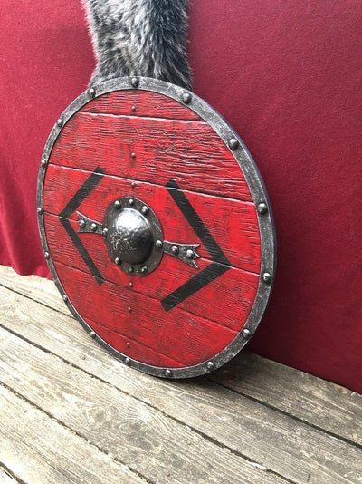 Bouclier Viking - Le Rempart de Midgard-HERITAGE VIKING