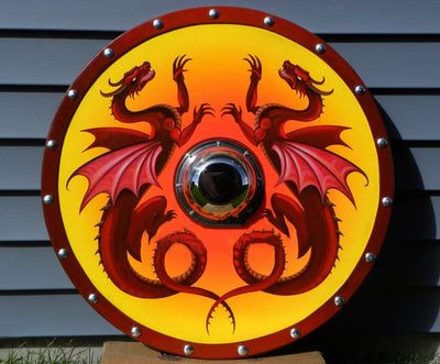 Bouclier Viking - Rempart de Muspell-HERITAGE VIKING